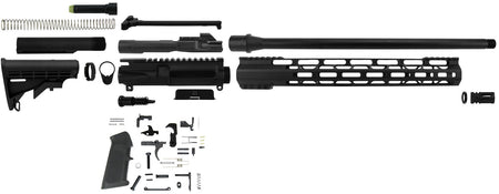 TacFire SSRK45ACPLPK AR Rifle Build Kit 45 ACP Black Nitride Aluminum 16" Barrel Sports South Exclusive
