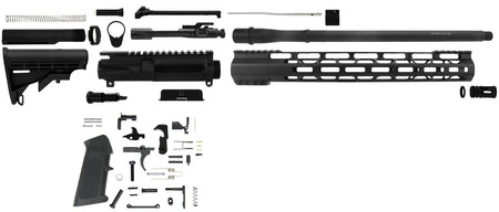 TacFire SSRK300LPK AR Rifle Build Kit 300 Blackout Black Nitride Aluminum 1/2"-28 TPI Sports South Exclusive