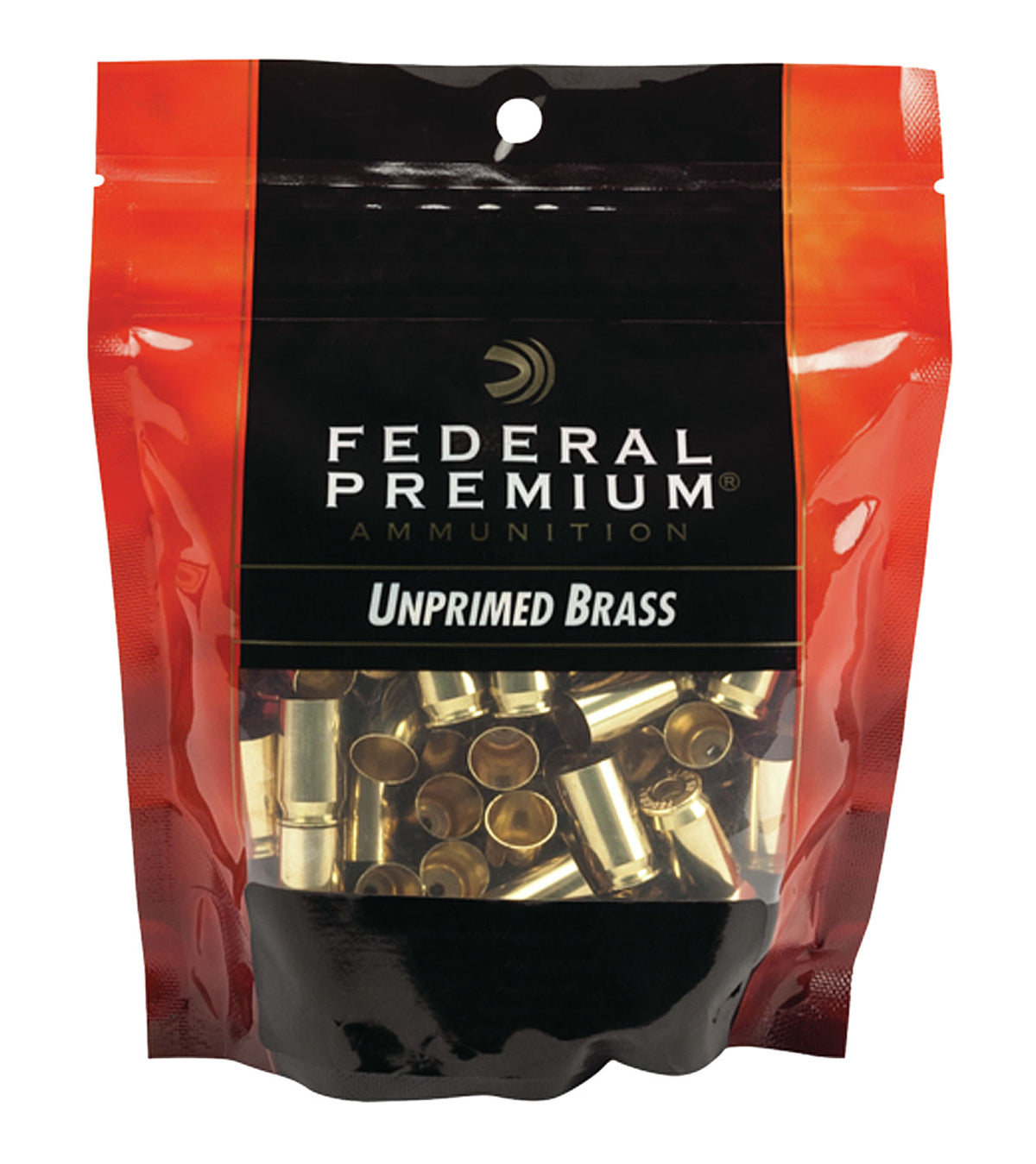 Federal PH9UPB100 Premium Gold Medal 9mm Luger Unprimed Brass 100/Bag