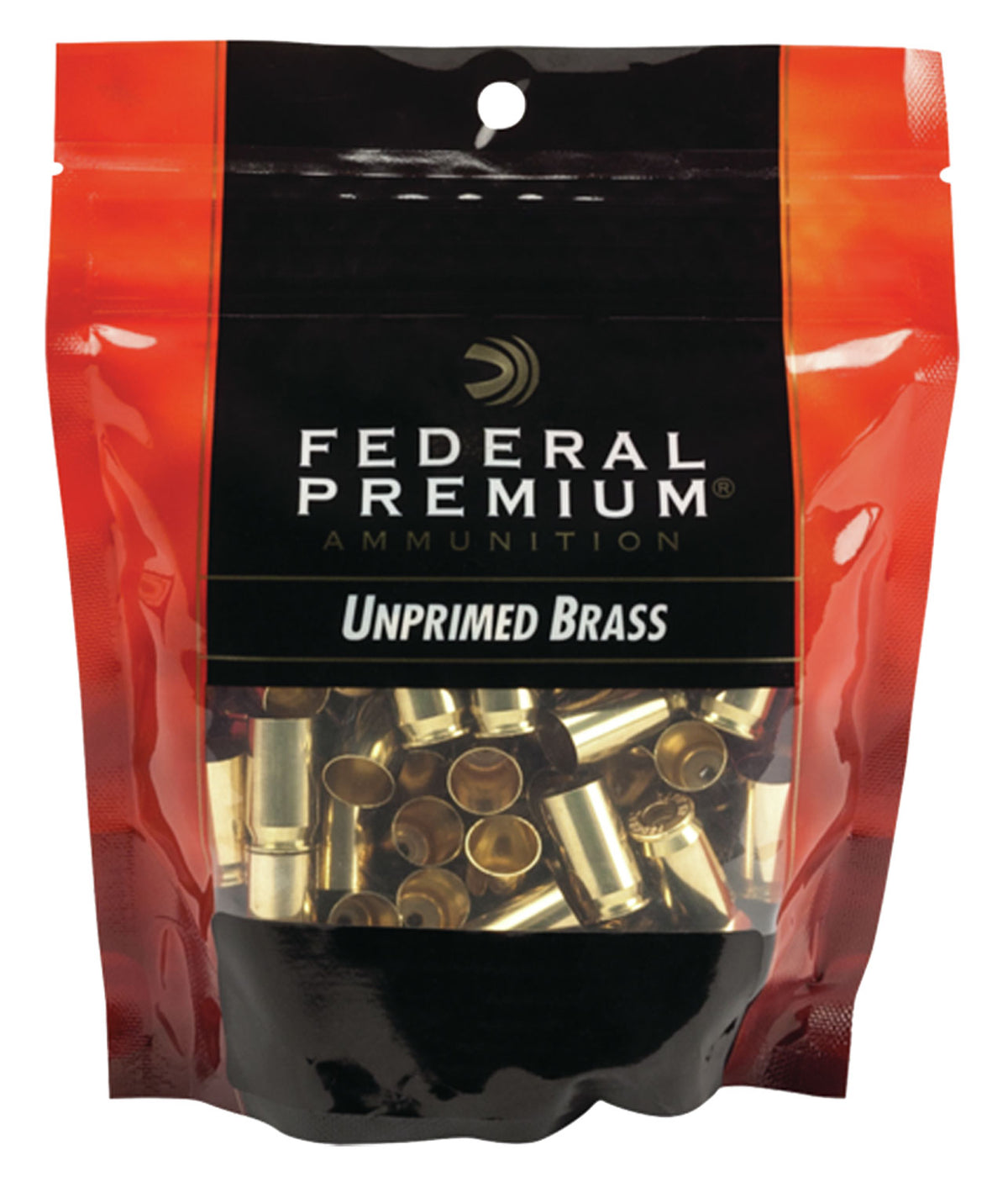 Federal PH40UPB100 Premium Gold Medal 40 S&W Unprimed Brass 100/Bag