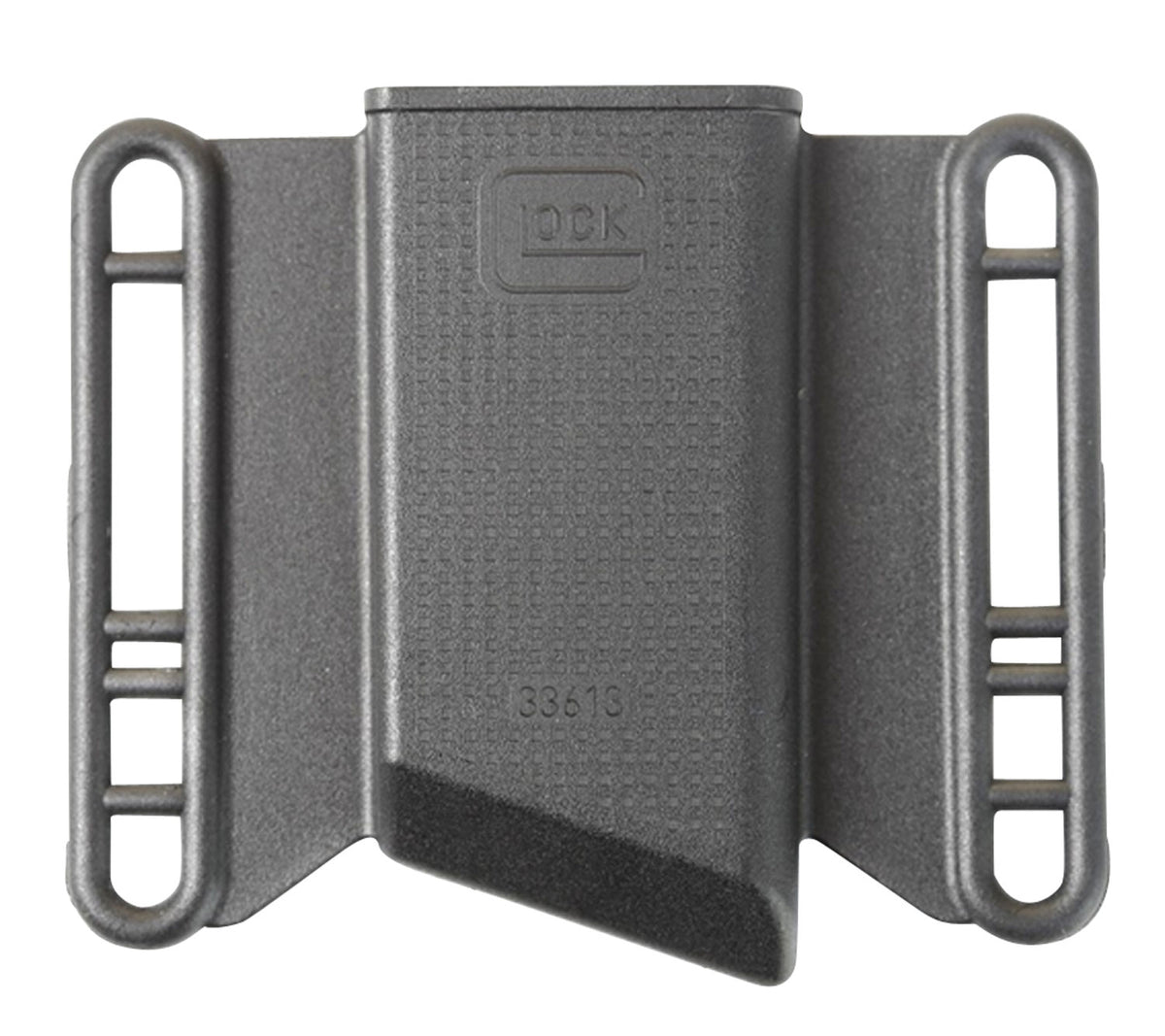 Glock MP033613 OWB Mag Pouch Black Polymer Belt Slide Mount Up To 2.25" Wide for Glock 43 Magazines