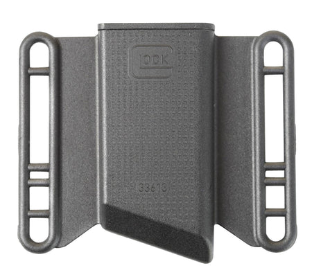 Glock MP033613 OWB Mag Pouch Black Polymer Belt Slide Mount Up To 2.25" Wide for Glock 43 Magazines