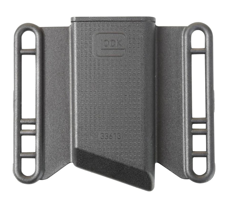 Glock MP033613 OWB Mag Pouch Black Polymer Belt Slide Mount Up To 2.25" Wide for Glock 43 Magazines