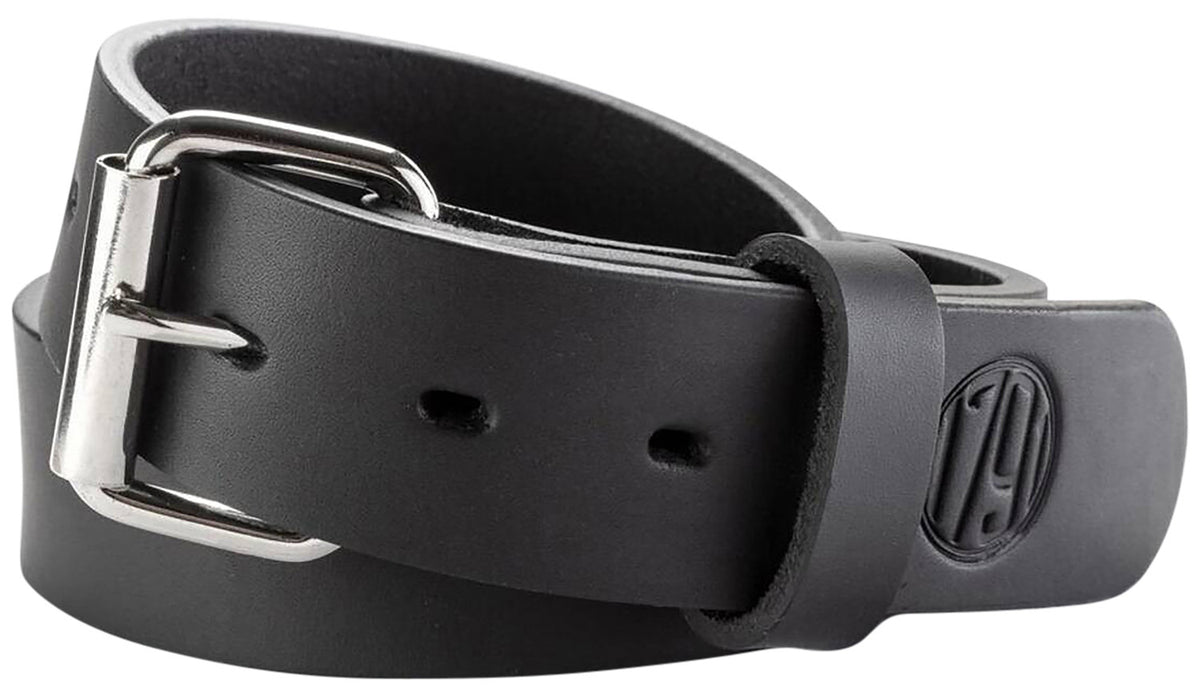 1791 Gunleather 01 Gun Belt Stealth Black Leather Size 38/42 1.5" Wide