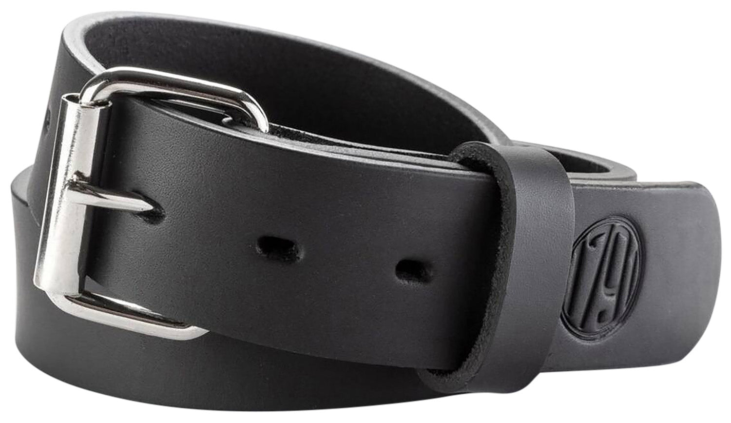 1791 Gunleather 01 Gun Belt Stealth Black Leather Size 44/48 1.5" Wide