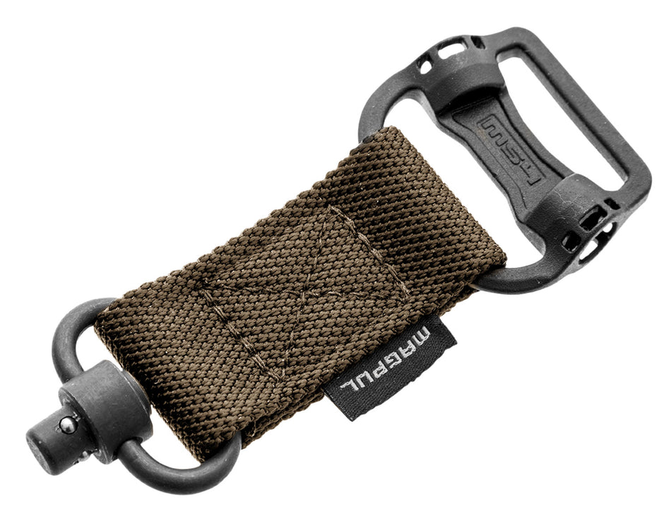 Magpul MAG519-COY MS1/MS4 Sling Adapter Coyote Melonite Steel with NIR-Treated Nylon Webbing