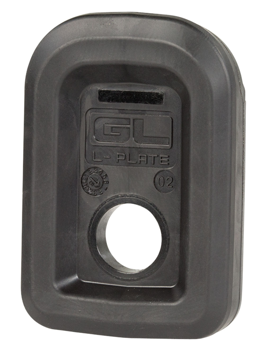 Magpul MAG610-BLK GL L-Plate Floor Plate for PMAG 17 GL9 and 15 GL9 Glock 9mm Magazines Black Polymer