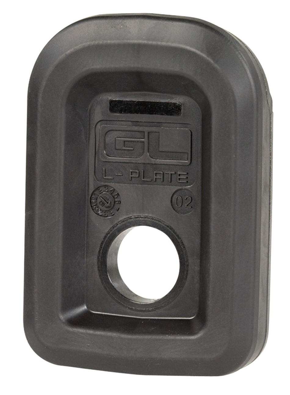 Magpul MAG610-BLK GL L-Plate Floor Plate for PMAG 17 GL9 and 15 GL9 Glock 9mm Magazines Black Polymer