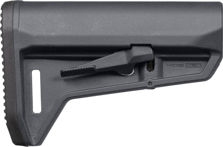 Magpul MAG626-GRY MOE SL-K Carbine Stock Stealth Gray Synthetic for AR-15/M16/M4 Mil-Spec Tube
