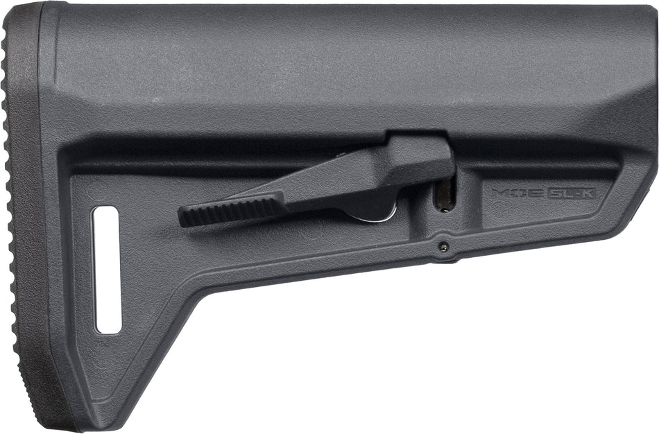 Magpul MAG626-GRY MOE SL-K Carbine Stock Stealth Gray Synthetic for AR-15/M16/M4 Mil-Spec Tube