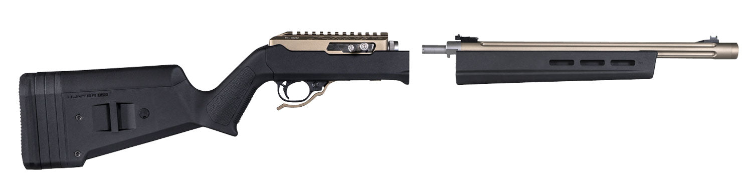 Magpul MAG760-BLK Hunter X-22 Takedown Stock Black Synthetic for Ruger 10/22 Takedown