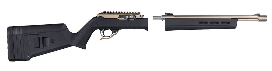 Magpul MAG760-BLK Hunter X-22 Takedown Stock Black Synthetic for Ruger 10/22 Takedown