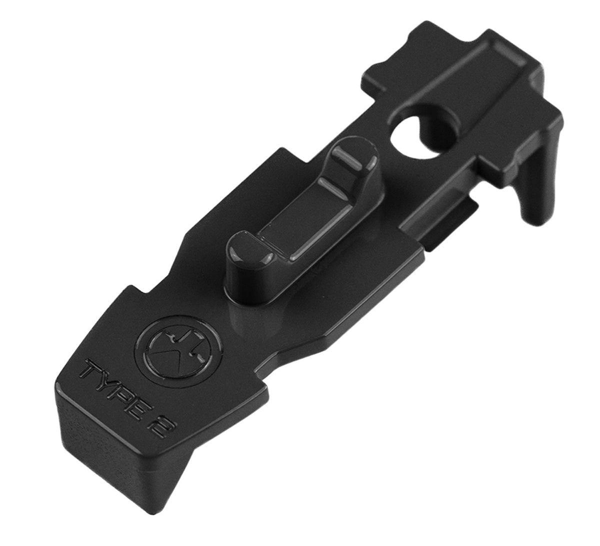 Magpul MAG804-BLK Tactile Lock-Plate Type 2 Double Ridge Black Polymer for PMAG 10/20/30 AR/M4 GEN M3 Floor Plates 5-Pack