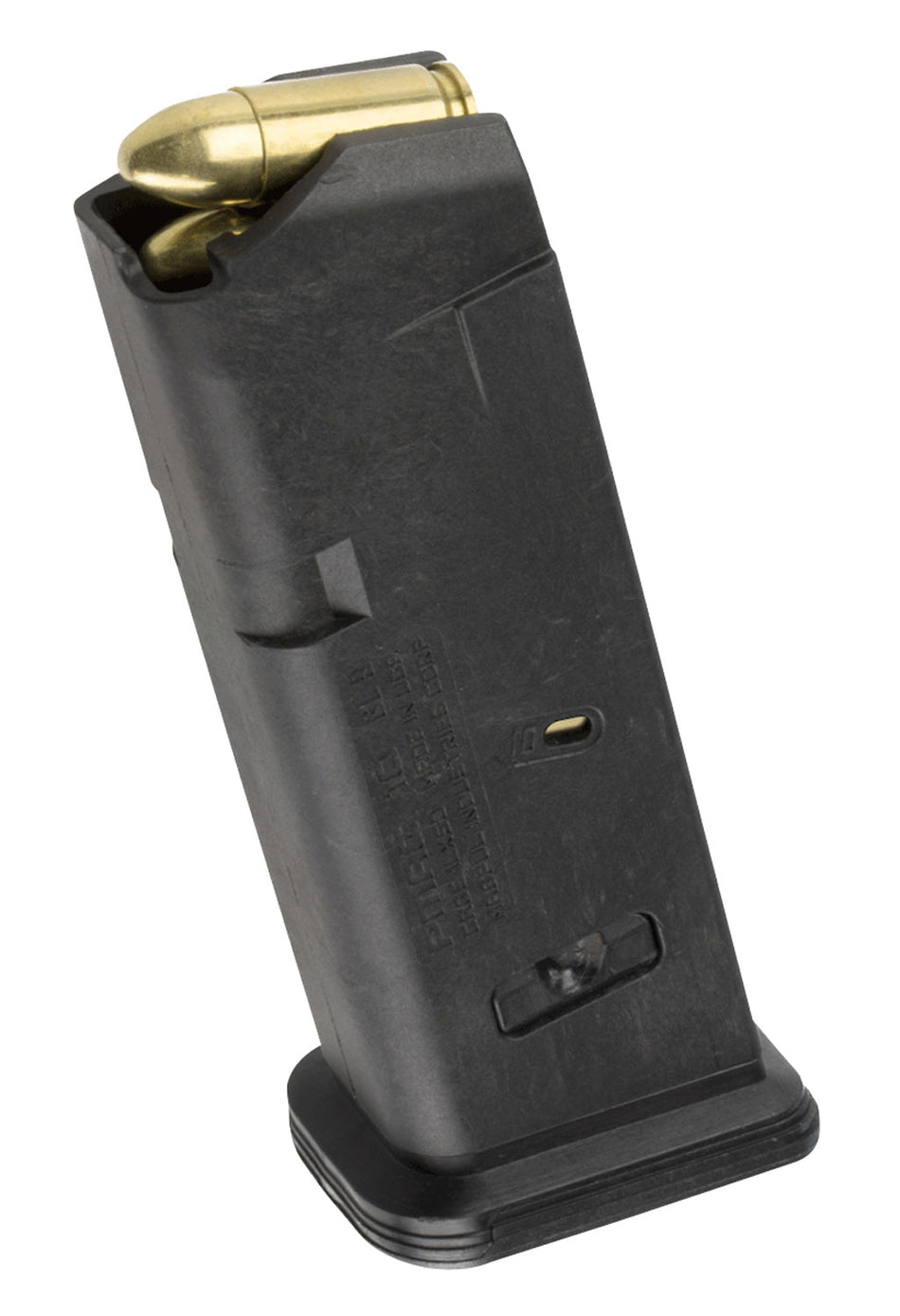 Magpul MAG907BLK PMAG 10 GL9 10-Round 9mm Luger Magazine Compatible with Glock 19 Black Polymer