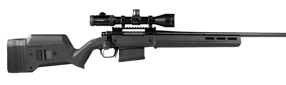 Magpul MAG931-BLK Hunter American Stock Black Synthetic Adjustable for Ruger American SA