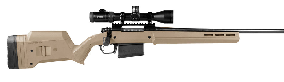 Magpul MAG931-FDE Hunter American Stock Flat Dark Earth Synthetic with Aluminum Bedding & Adjustable Comb for Ruger American SA