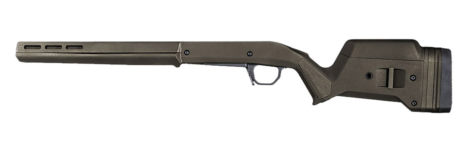 Magpul MAG931-ODG Hunter American Stock OD Green Synthetic with Aluminum Bedding & Adjustable Comb for Ruger American SA