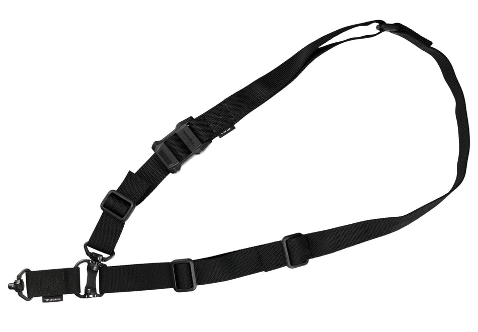 Magpul MAG953BLK MS4 QDM Sling Black Nylon 48"-60" One-Two Point AR Platform