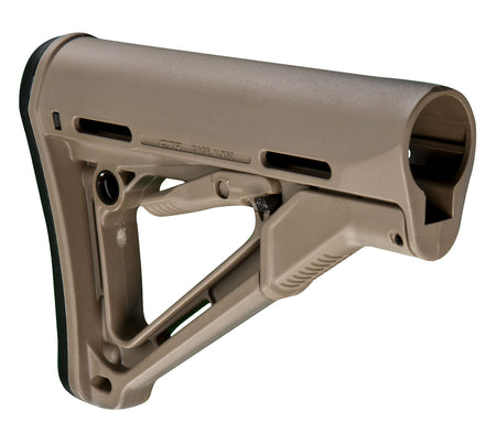 Magpul MAG310FDE CTR Carbine Buttstock Flat Dark Earth Synthetic for AR-15 M16 M4 Mil-Spec Tube
