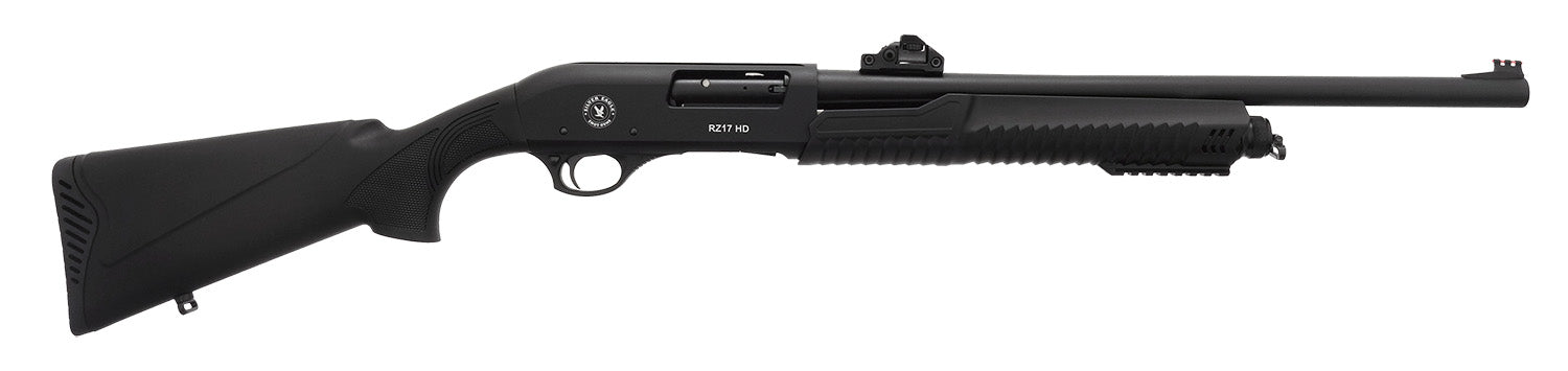 Silver Eagle Arms RZ17HD RZ17 Home Defense 12 Gauge Pump 3" 4+1 18.50" Chrome Lined Steel Black Vent Rib Barrel, MobilChoke, Black Steel Receiver, Fixed Black Synthetic Stock