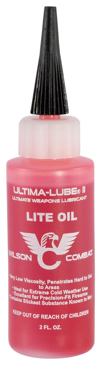 Wilson Combat 6212 Ultima-Lube II Lite Oil Firearm Lubricant 2 oz Squeeze Bottle