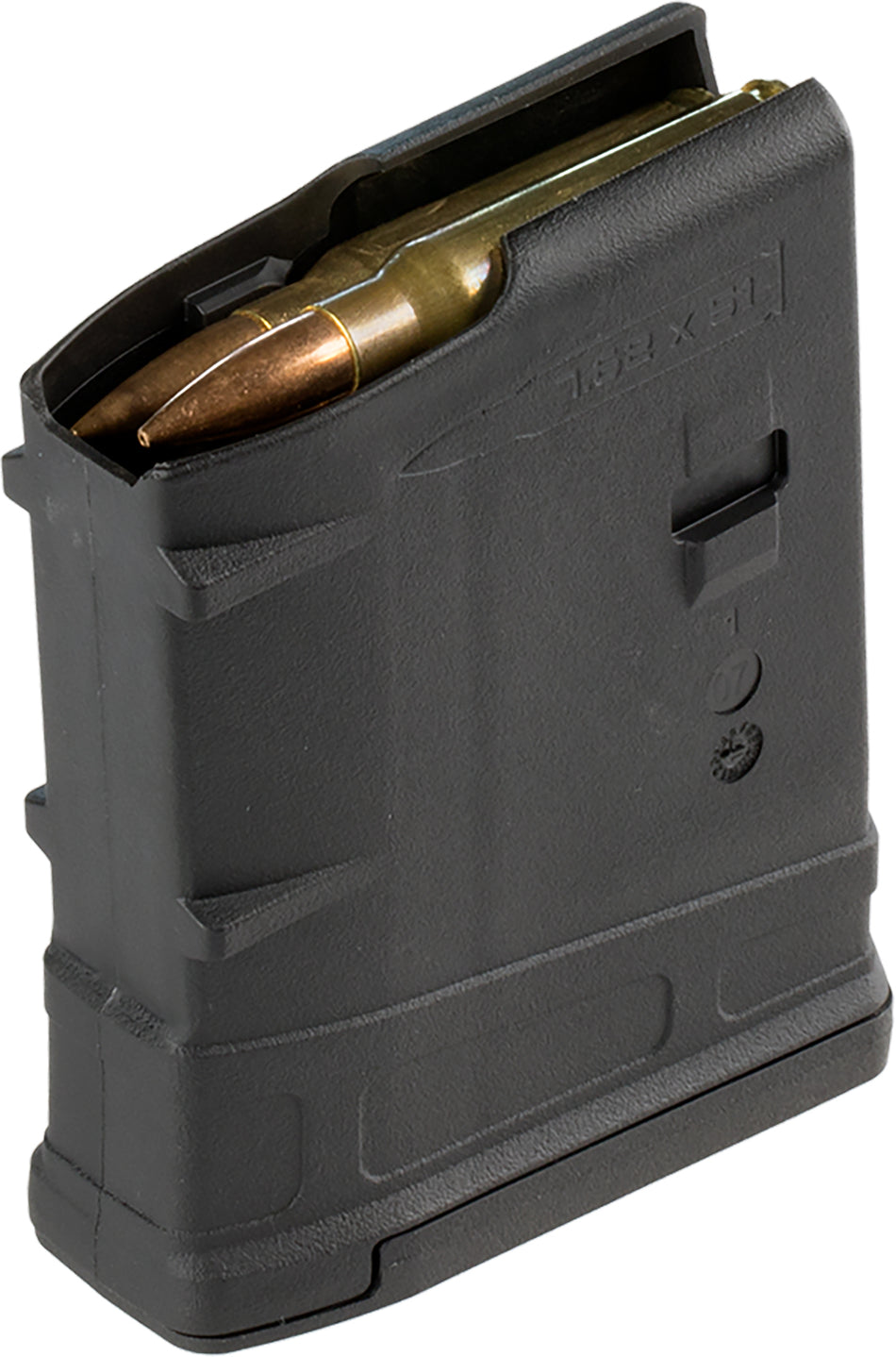Magpul MAG290BLK PMAG 10 LR/SR GEN M3 10-Round .308 Win/7.62x51mm NATO Magazine for AR-10/SR25/M110 Black Polymer