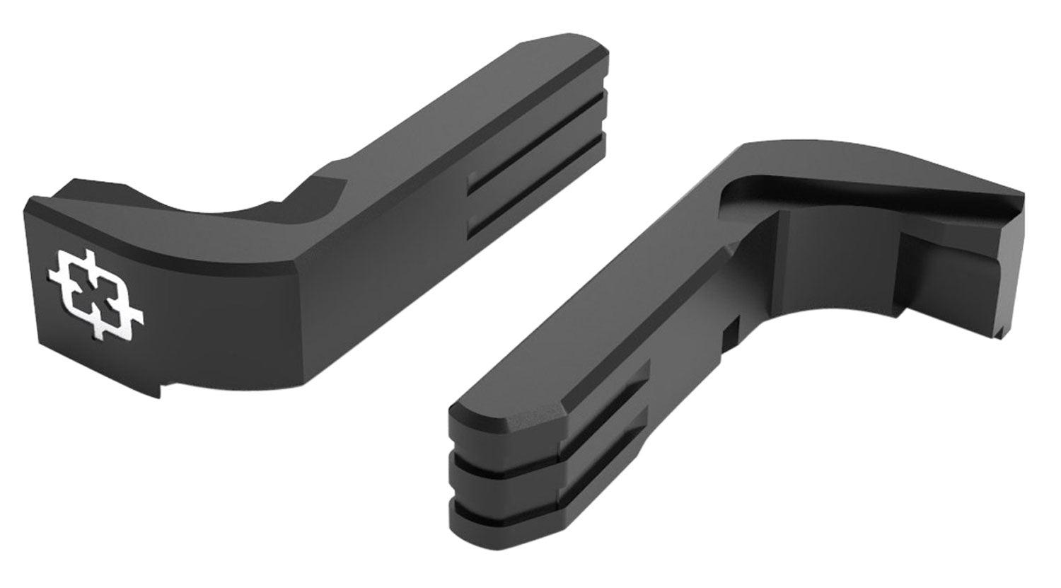 Cross Armory CRGMCBK Extended Magazine Catch Glock Gen1-3/P80 Black Anodized Aluminum