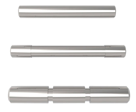 Cross Armory CRGPSSV 3-Pin Set for Glock Gen1-3, Silver Steel