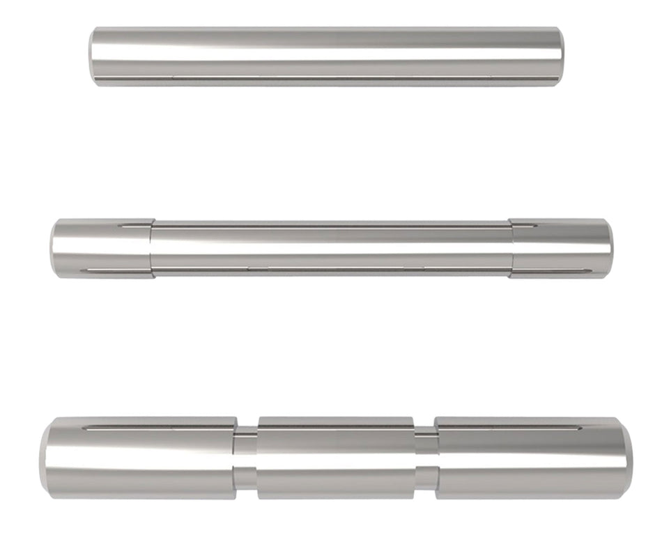 Cross Armory CRGPSSV 3-Pin Set for Glock Gen1-3, Silver Steel
