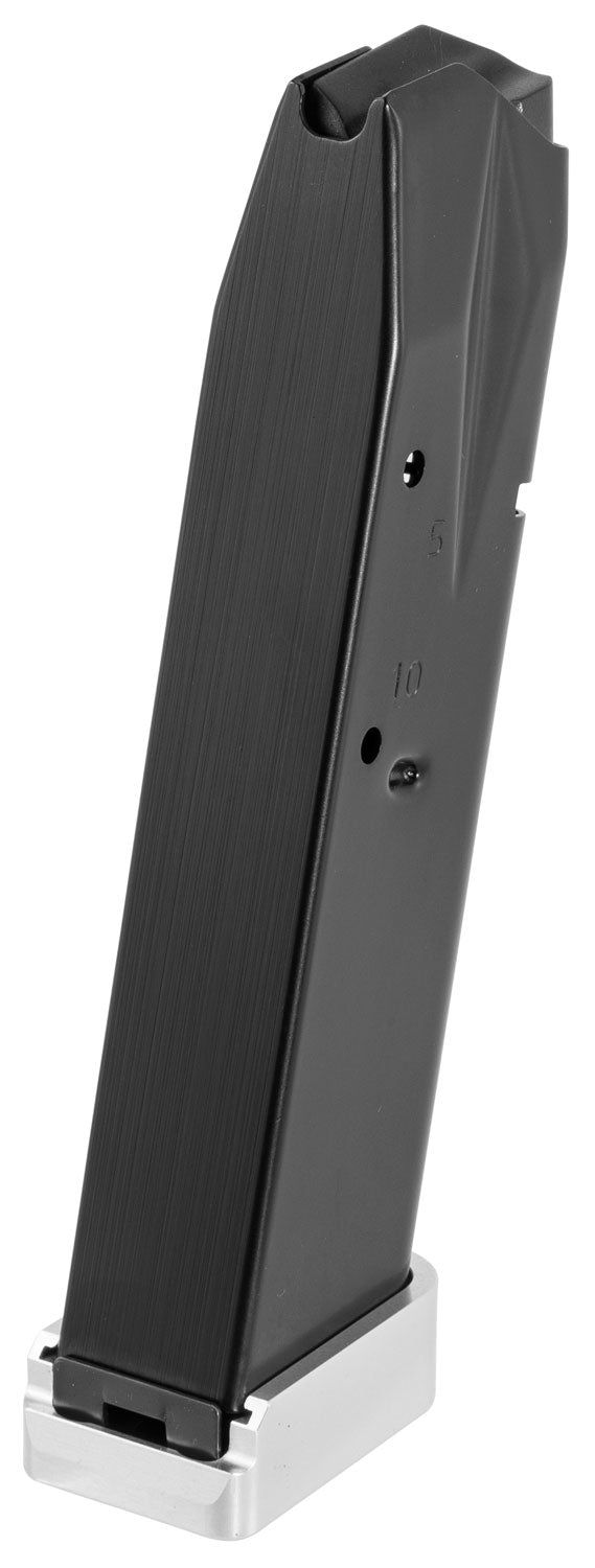 Mec-Gar P226X5910AFC 10rd 9mm Luger Extended Blued Magazine for Sig P226 X5 with Anti-Friction Coating