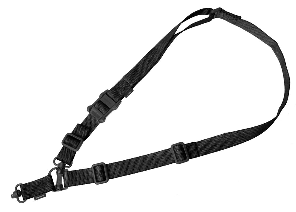 Magpul MAG518BLK MS4 Dual QD GEN2 Sling Black Nylon 48"-60" One-Two Point AR Platform