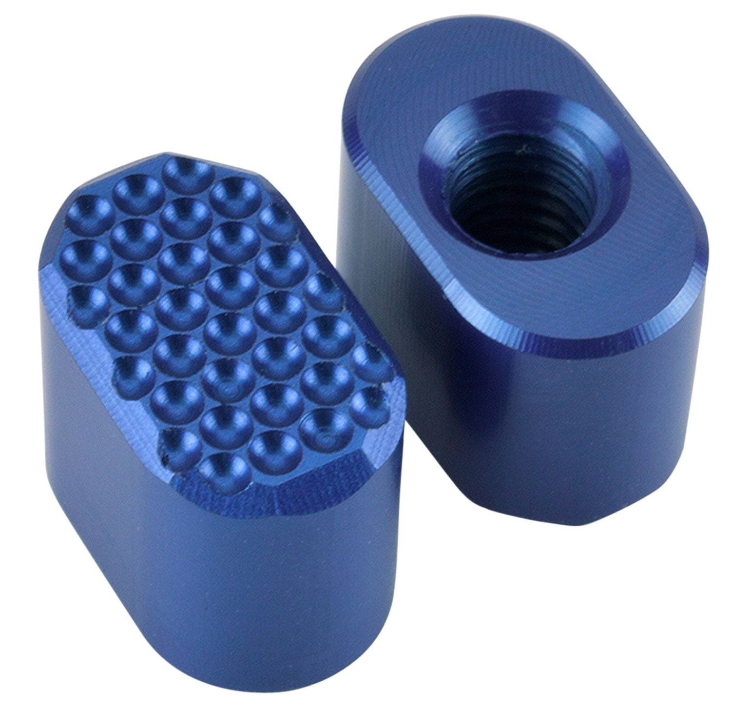 Phase 5 Weapon Systems PMR Dimpled Magazine Release Blue Anodized 6061-T6 Aluminum AR