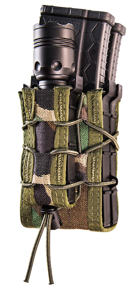 High Speed Gear 112RP0MC TACO X2RP Mag Pouch MultiCam Nylon MOLLE Compatible Rifle and Pistol