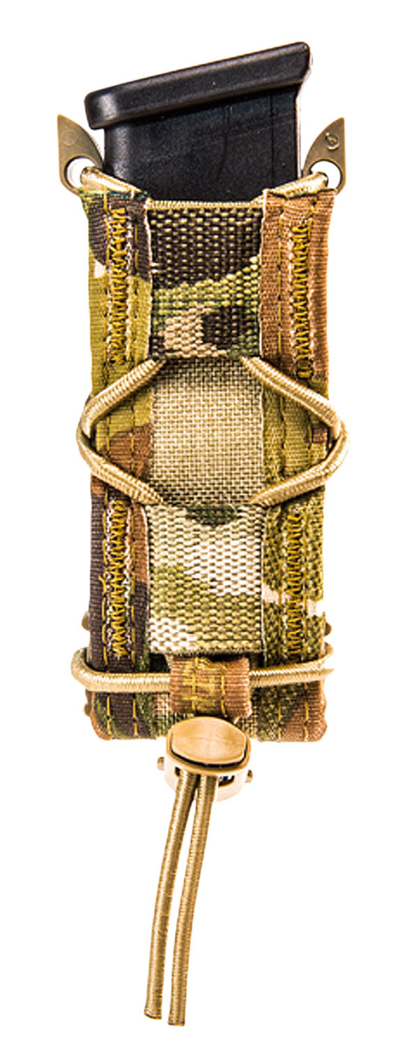 High Speed Gear TACO Single Pistol Mag Pouch MultiCam Nylon MOLLE Belt 2" Wide