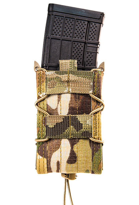 High Speed Gear TACO Single Rifle Mag Pouch MultiCam Nylon MOLLE Compatible