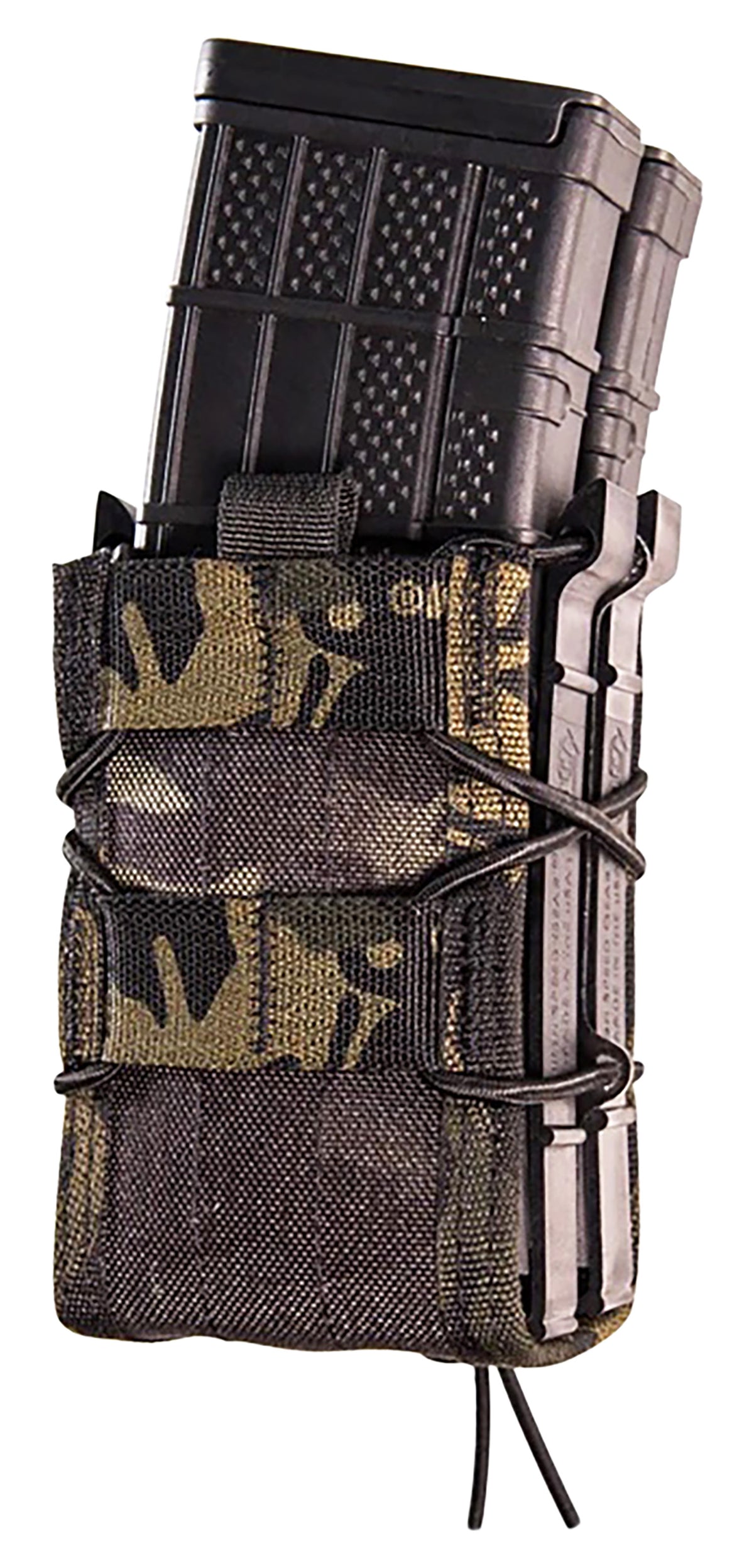 High Speed Gear TACO Single Rifle Mag Pouch MultiCam Black Nylon ABM Belt Mount