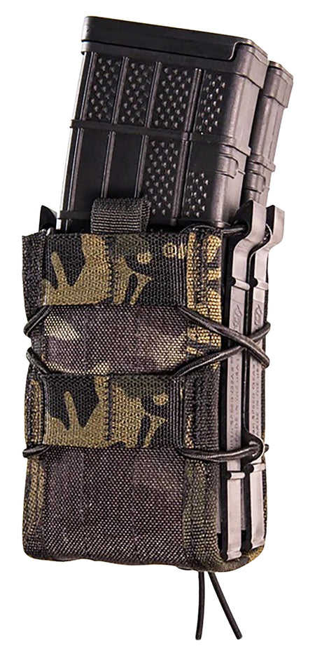 High Speed Gear TACO Single Rifle Mag Pouch MultiCam Black Nylon ABM Belt Mount