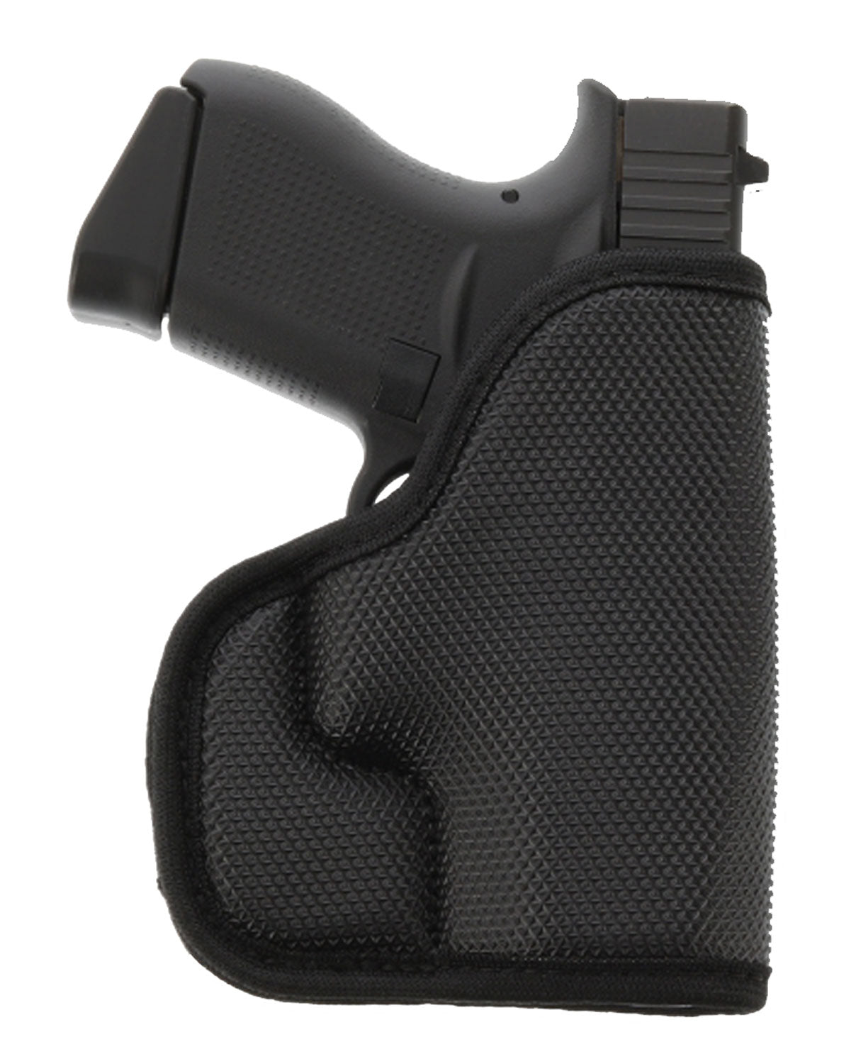 Galco SOU800B StukOn-U Black Gripper Shell Pocket Holster for Glock 43/Sig P365/Springfield Hellcat, Ambidextrous
