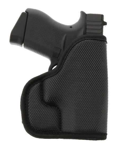 Galco SOU436B StukOn-U Black Gripper Shell Pocket Holster for Ruger LCP/LCP II, Ambidextrous