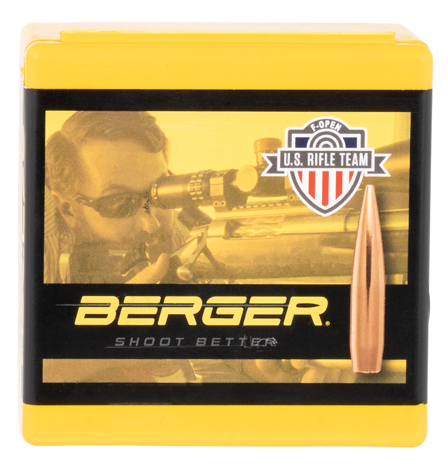 Berger 28408 7mm 184gr Hybrid Target Reloading Bullets 100/Box