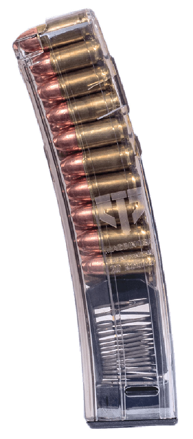 ETS Group HKMP520 H&K MP5/SP5K/MP5K 20-Round 9mm Luger Clear Detachable Rifle Magazine