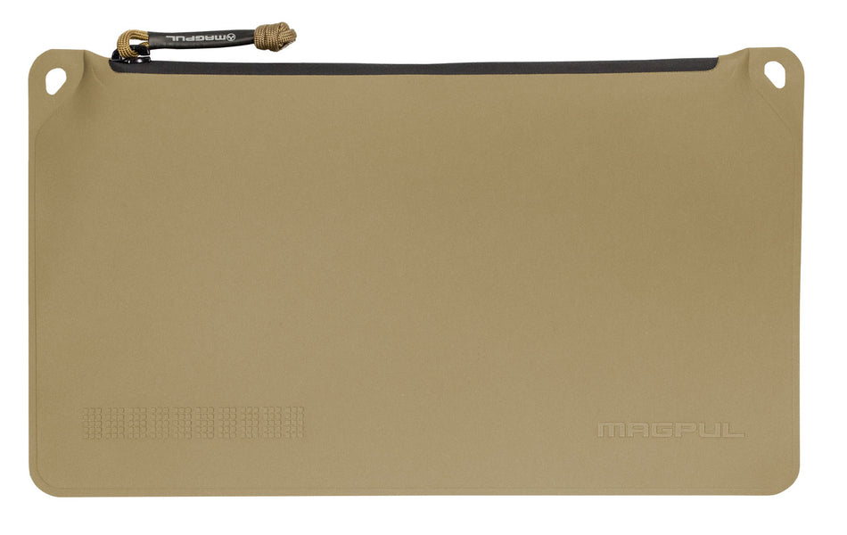 Magpul MAG857-245 DAKA Medium Pouch Flat Dark Earth Polymer-Infused Water-Resistant 7x12 Inch
