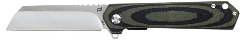 Schrade Lateral Folder 3.25" AUS-10 OD Green/Laminate Knife