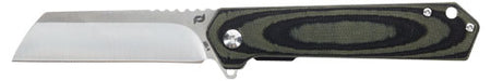 Schrade Lateral Folder 3.25" AUS-10 OD Green/Laminate Knife