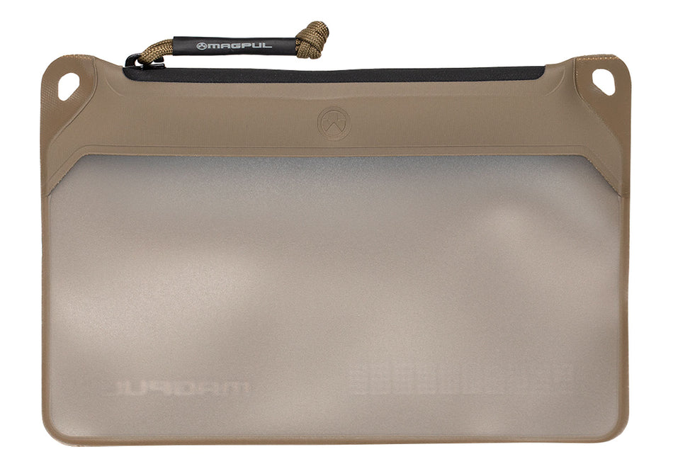 Magpul MAG994-245 DAKA Windowed Small Pouch Flat Dark Earth Polymer Water-Resistant