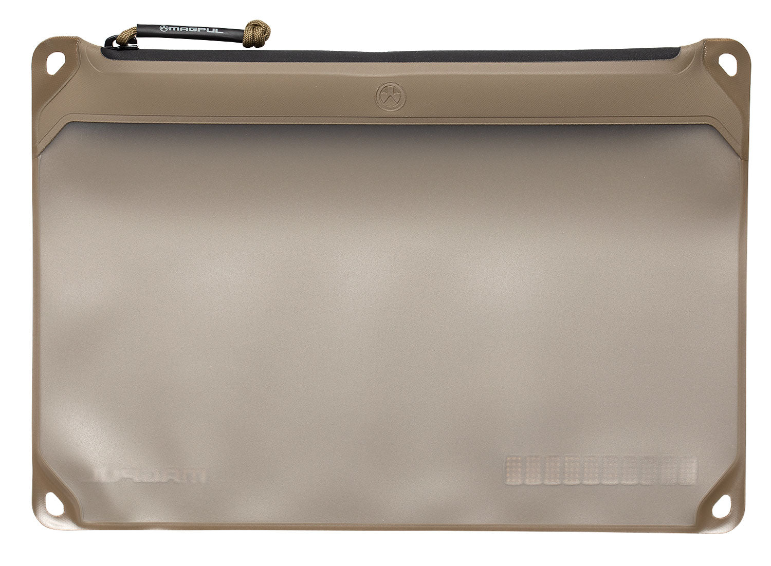 Magpul MAG996-245 DAKA Windowed Large Pouch Flat Dark Earth Polymer Water-Resistant