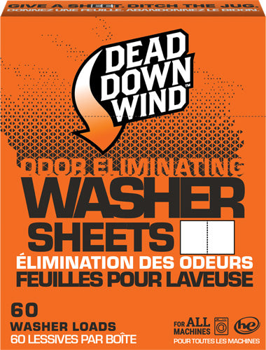 DDW Laundry Detergent Sheets Orange Scent 60 Count