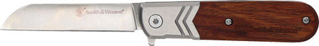 S&W Rosewood Executive Barlow 2.75" Folding Blade Knife