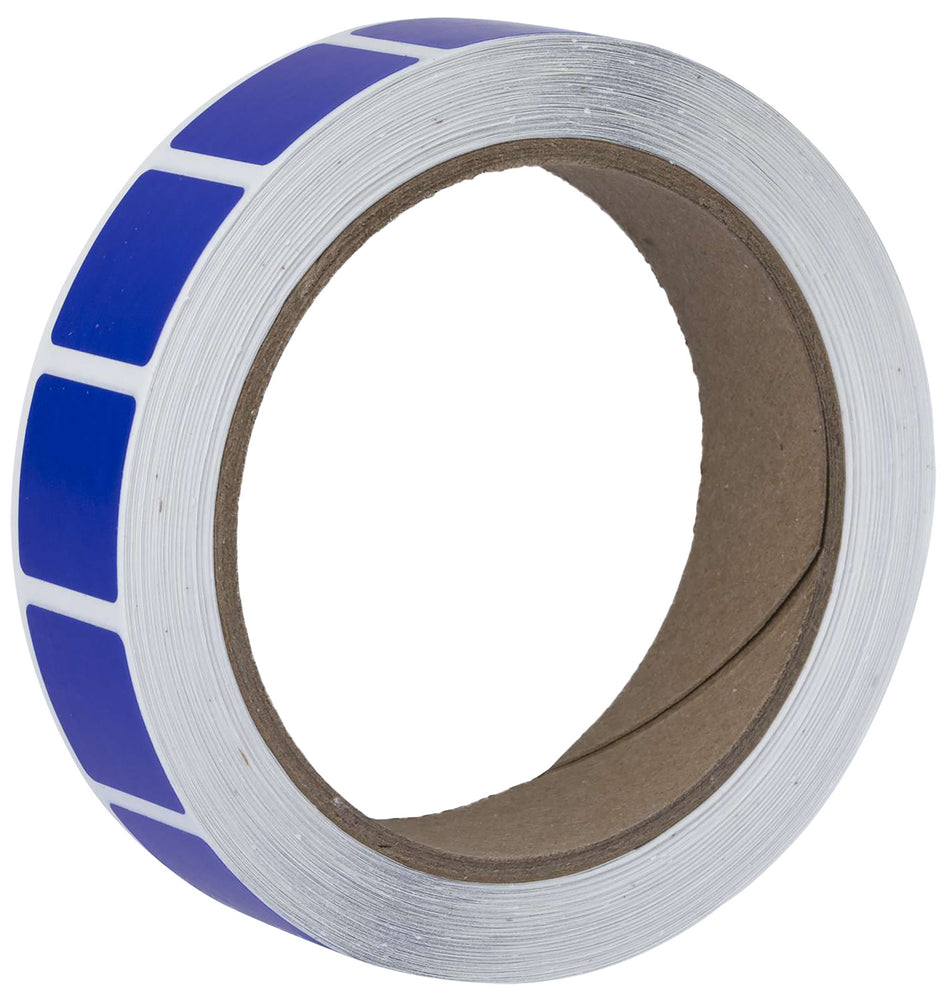 Action Target PASTTXBL Blue Self-Adhesive Bullet Hole Repair Pasters 7/8" 1000 Per Roll