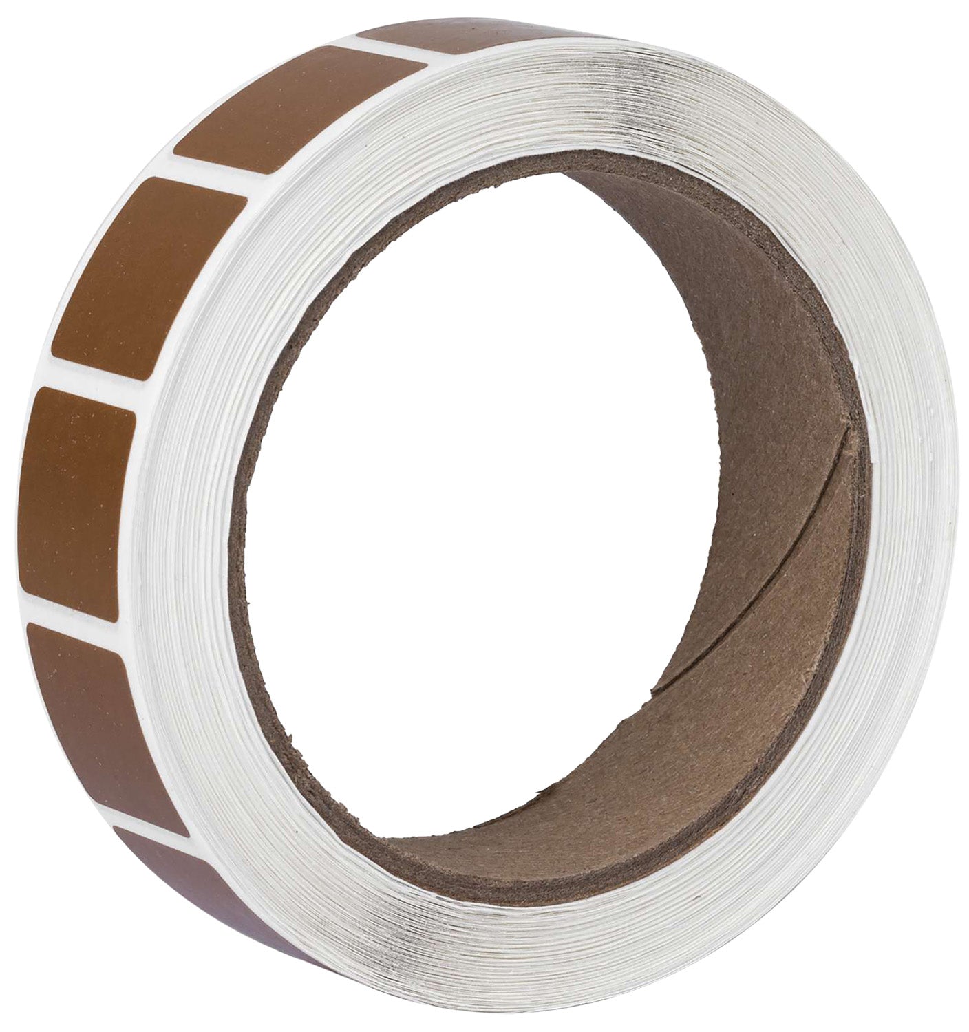 Action Target PASTBR Brown Adhesive Target Pasters 7/8" Paper 1000 Per Roll